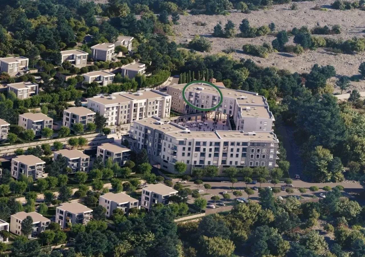 Квартира с 2 спальнями в Подгорице, 80.74 м²