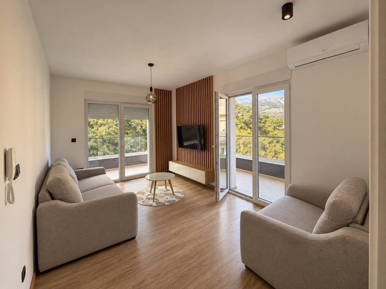 Квартира с 1 спальней в Будве, 62 м²