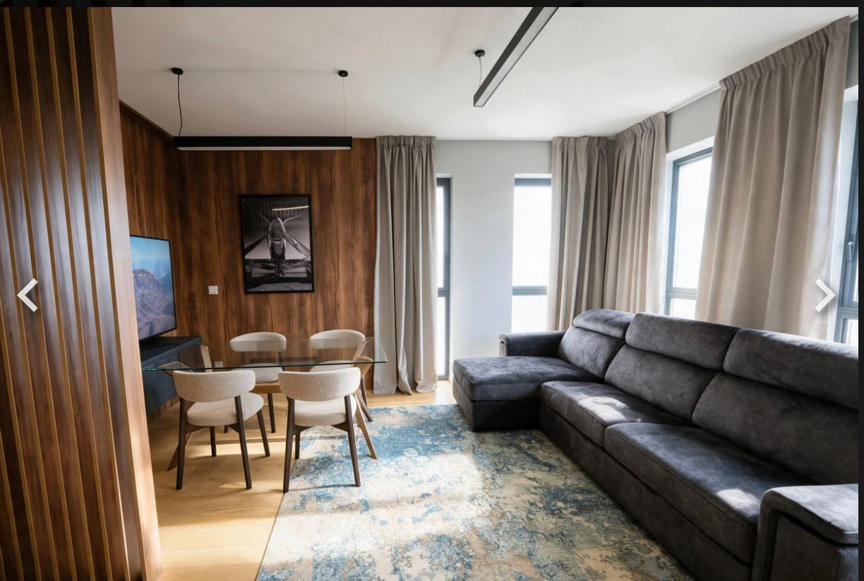 Квартира с 1 спальней в Розино, 52 м²
