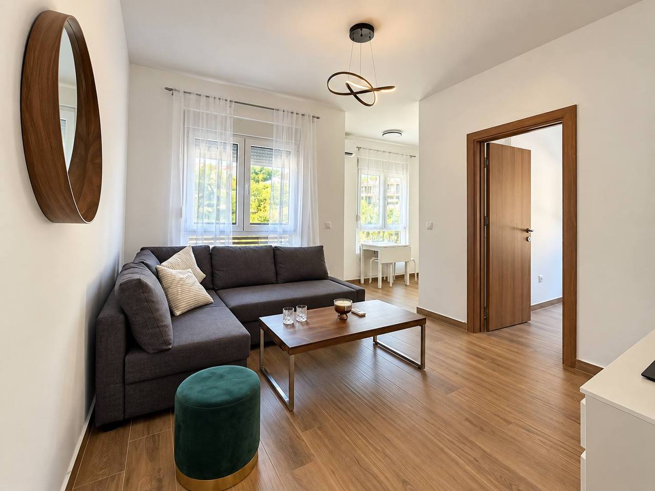 Квартира с 1 спальней в Лази, 37 м²