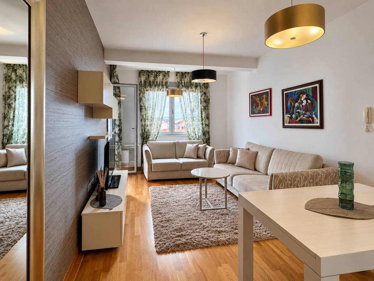Квартира с 1 спальней в Розино, 51 м²