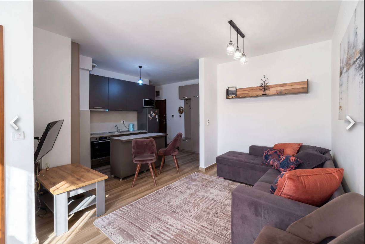 Квартира с 1 спальней в Будве, 52 м²