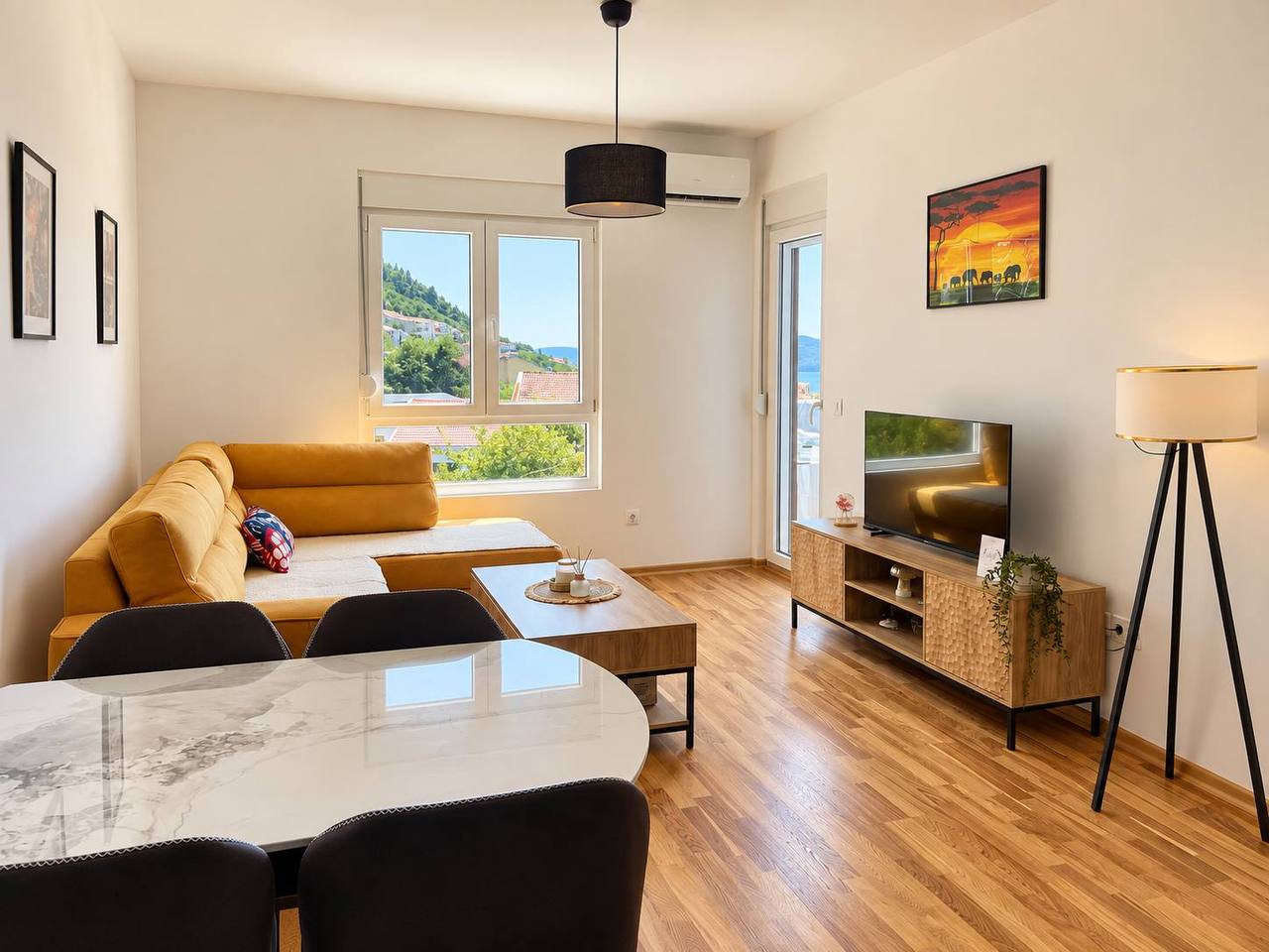Квартира с 1 спальней в Лази, 44 м²