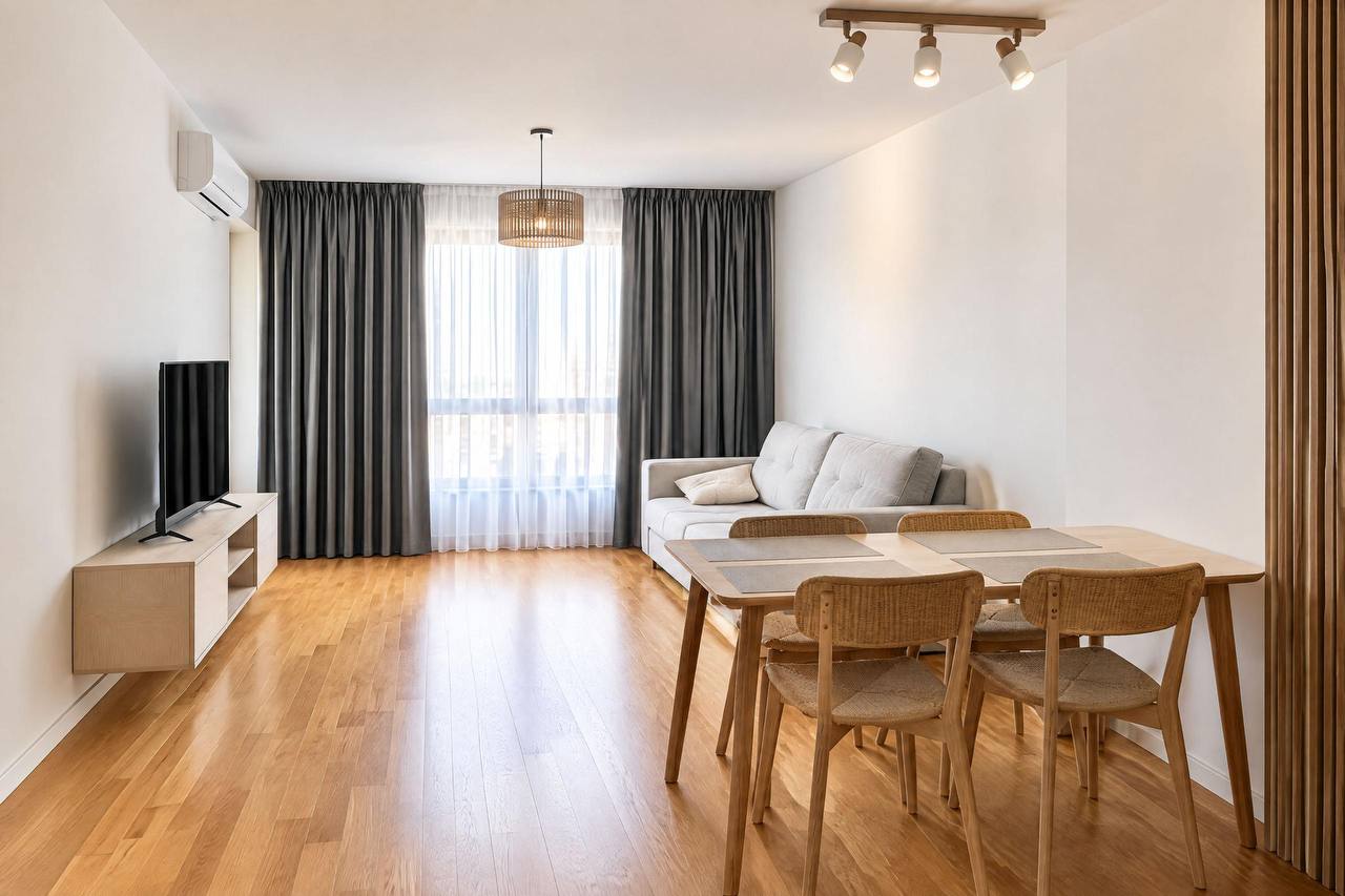 Квартира с 1 спальней в Бечичи, 45 м²