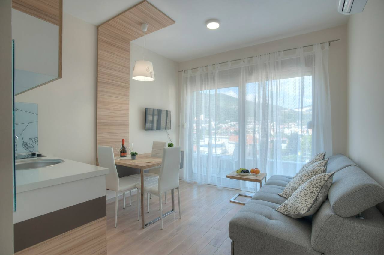 Квартира с 1 спальней в Будве, 46 м²