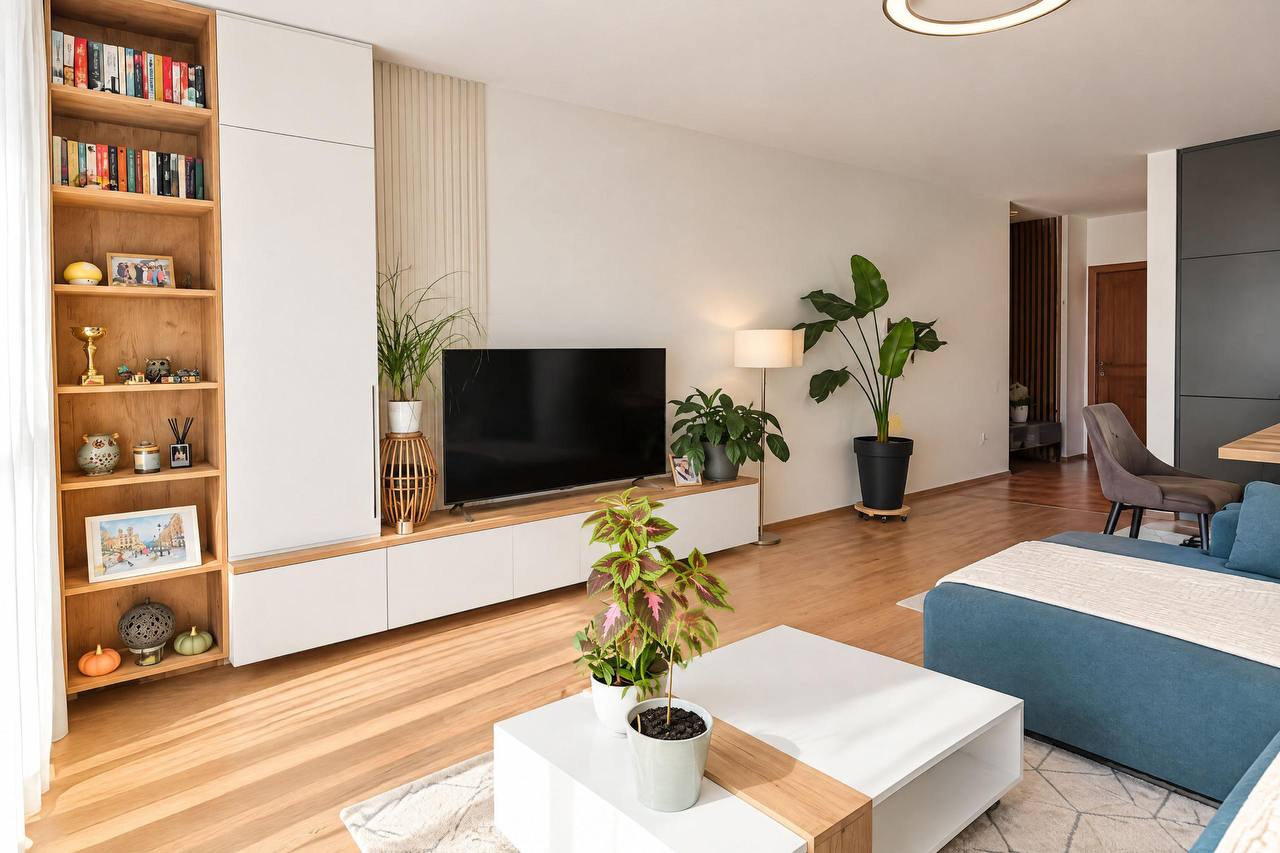 Квартира с 1 спальней в Дубовице, 48 м²