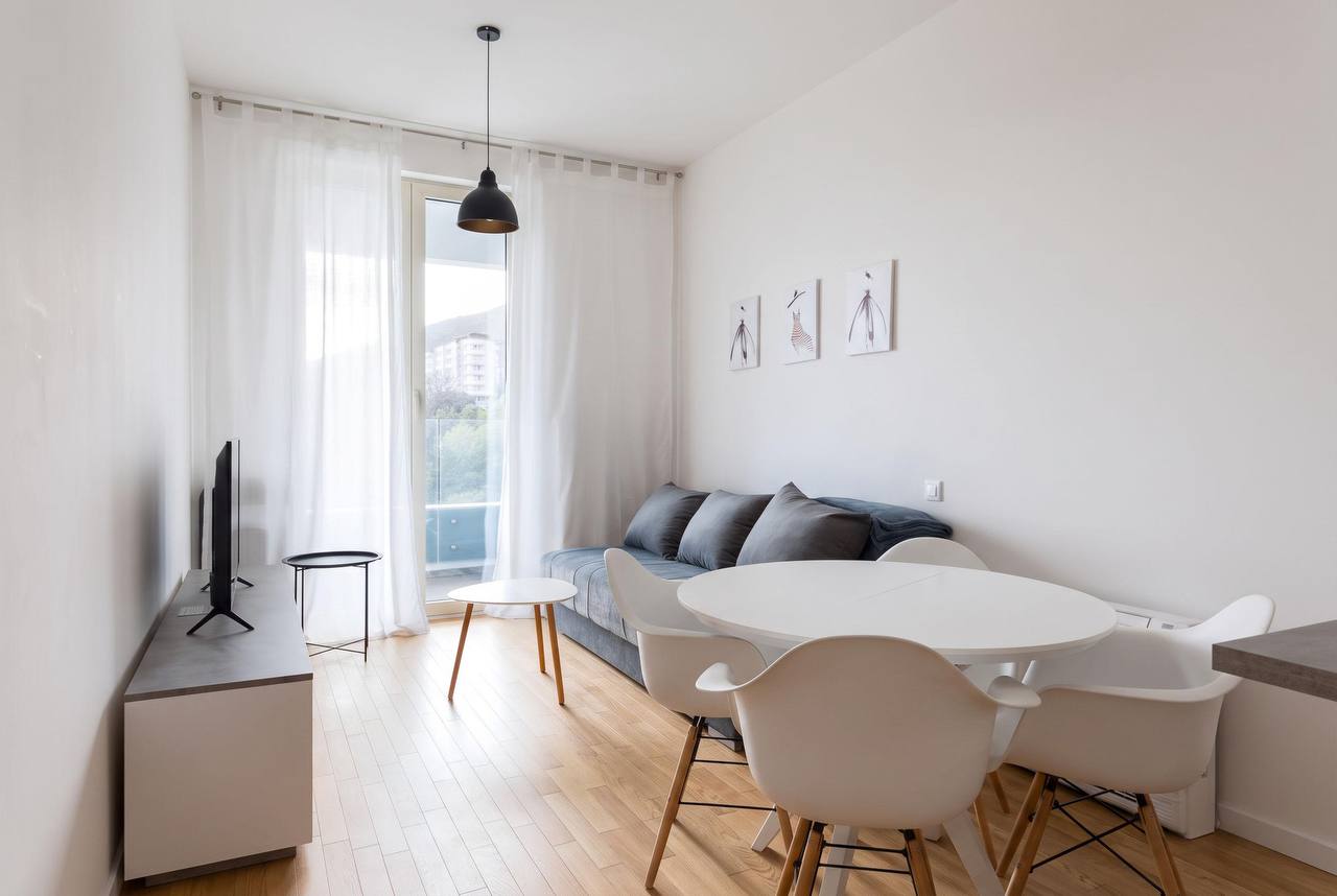 Квартира с 1 спальней в Бечичи, 47 м²