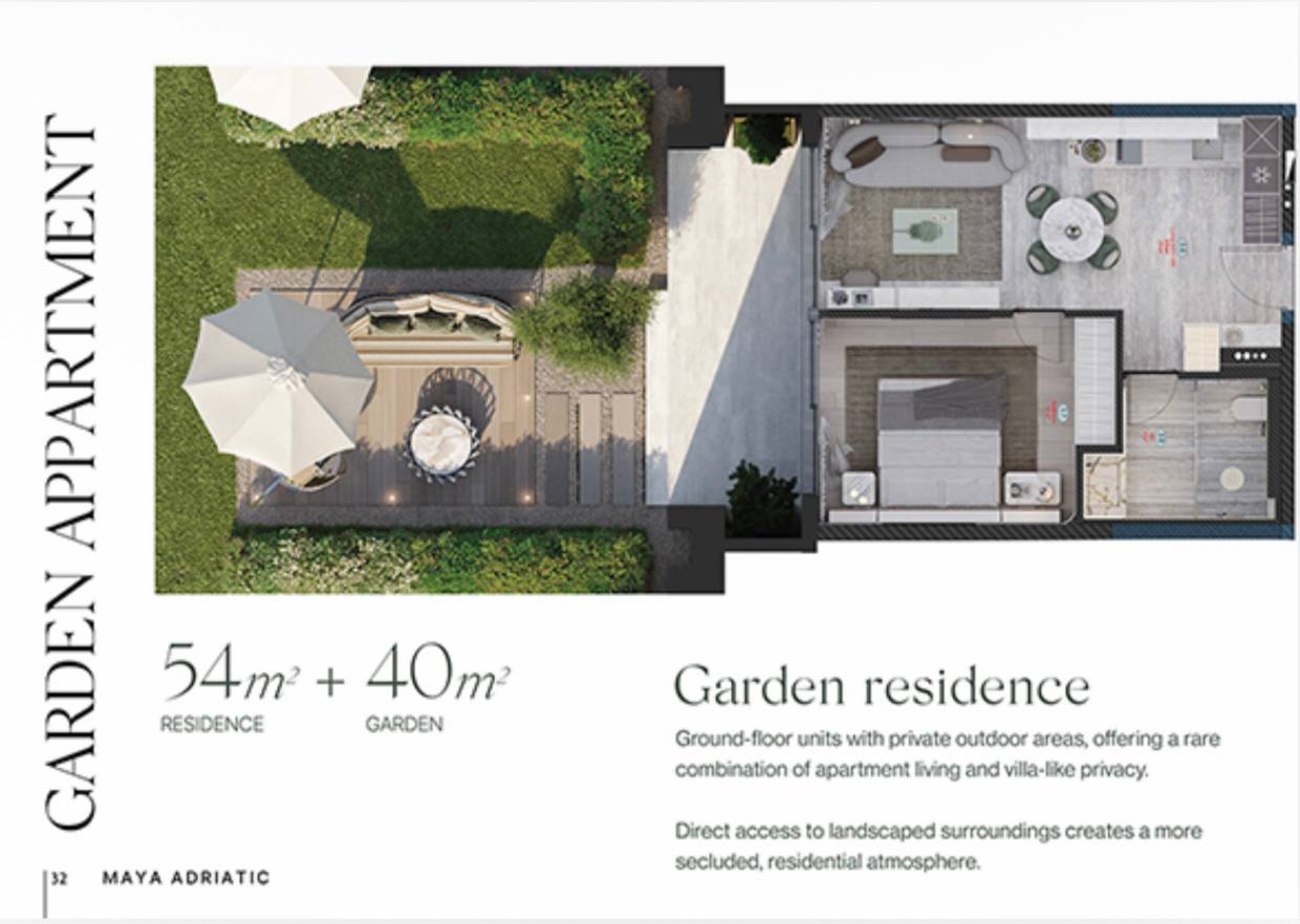 Квартира с 1 спальней в Кумборе, 50 м² 4