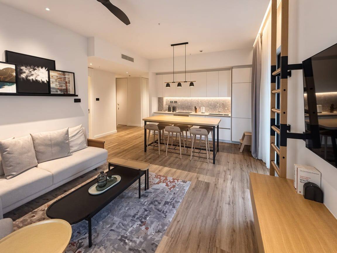Квартира с 2 спальнями в Porto Montenegro, 89.52 м²