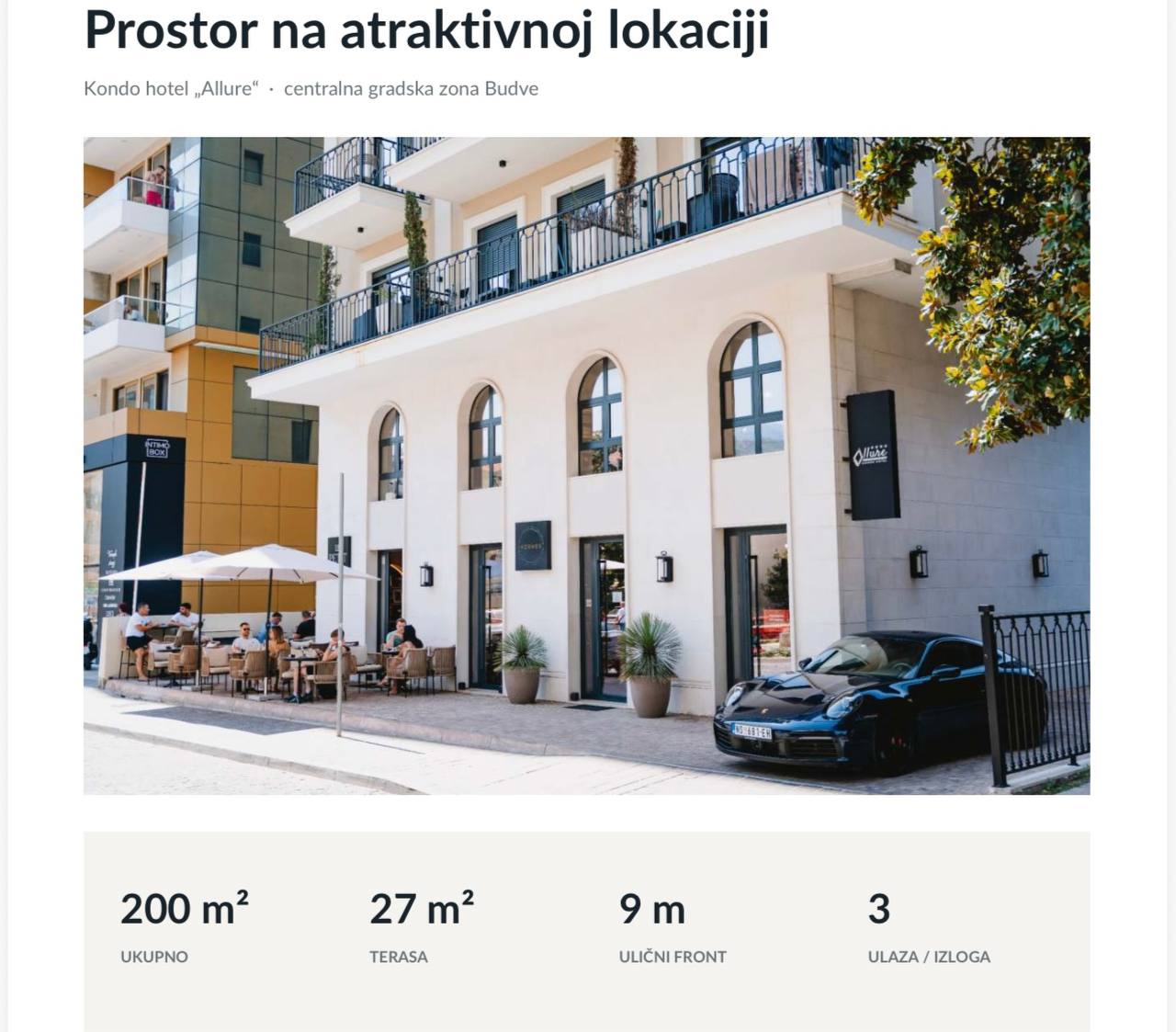 Коммерческое помещение в Будве, 200 м² 2