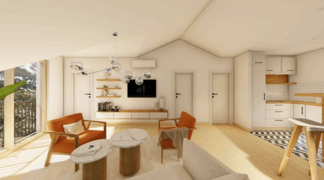 Квартира с 2 спальнями в Тивате, 62 м² 2