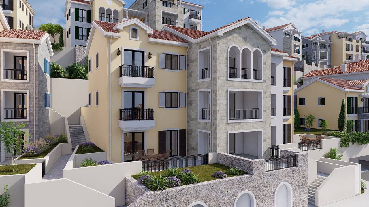 Квартира в Luštica Bay, 78 м²