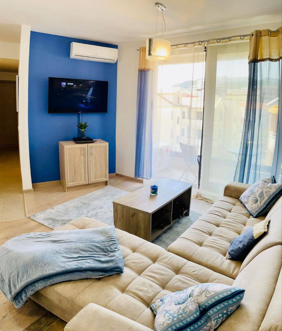 Квартира с 1 спальней в Рафаиловичах, 50 м²