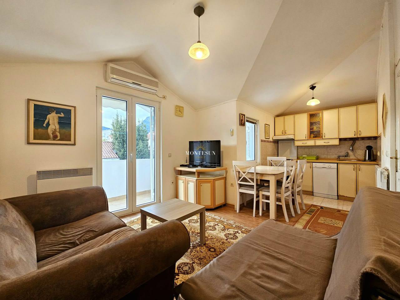 Квартира с 1 спальней в Будве, 38 м²