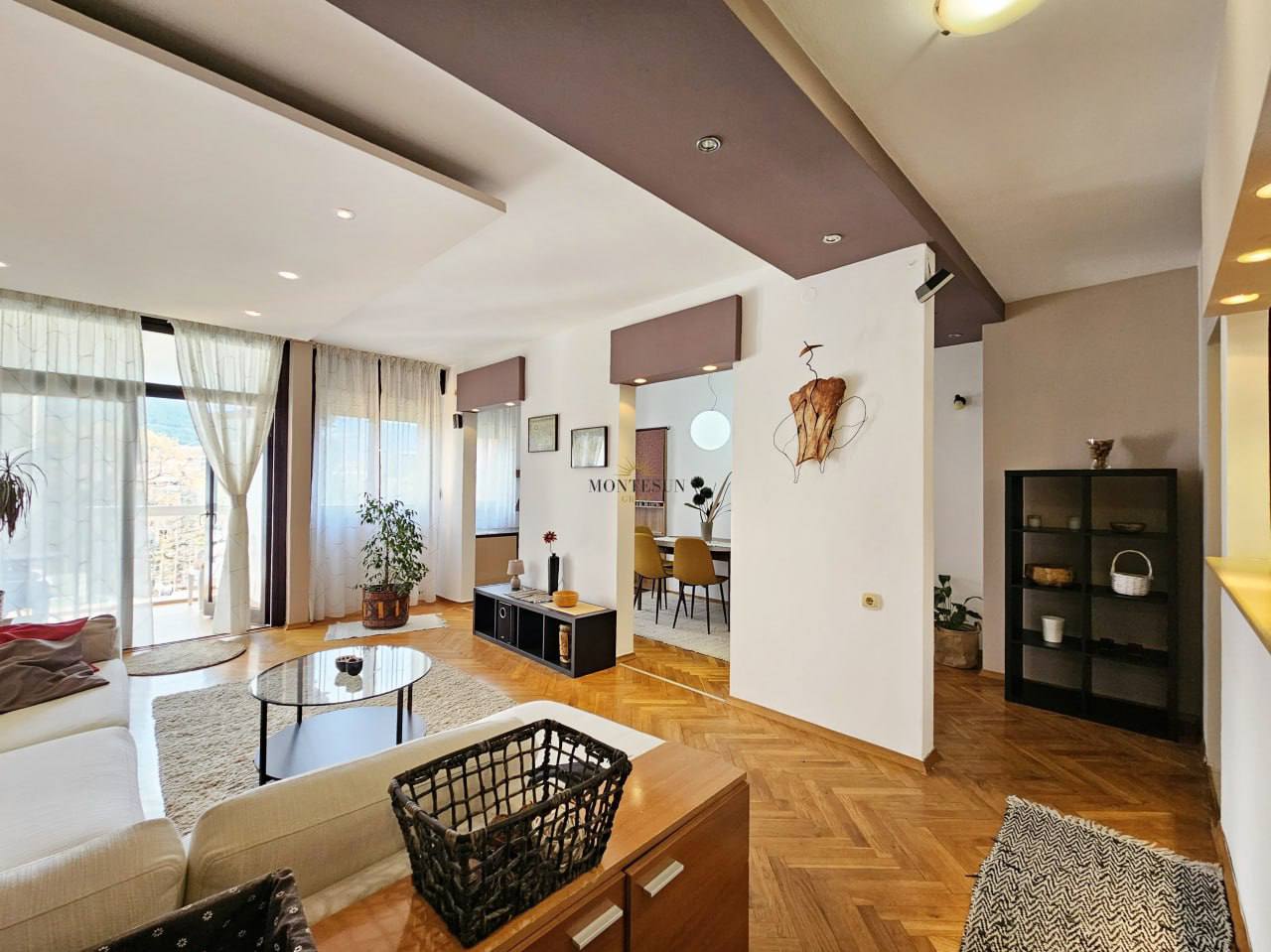 Квартира с 3 спальнями в Будве, 100 м²