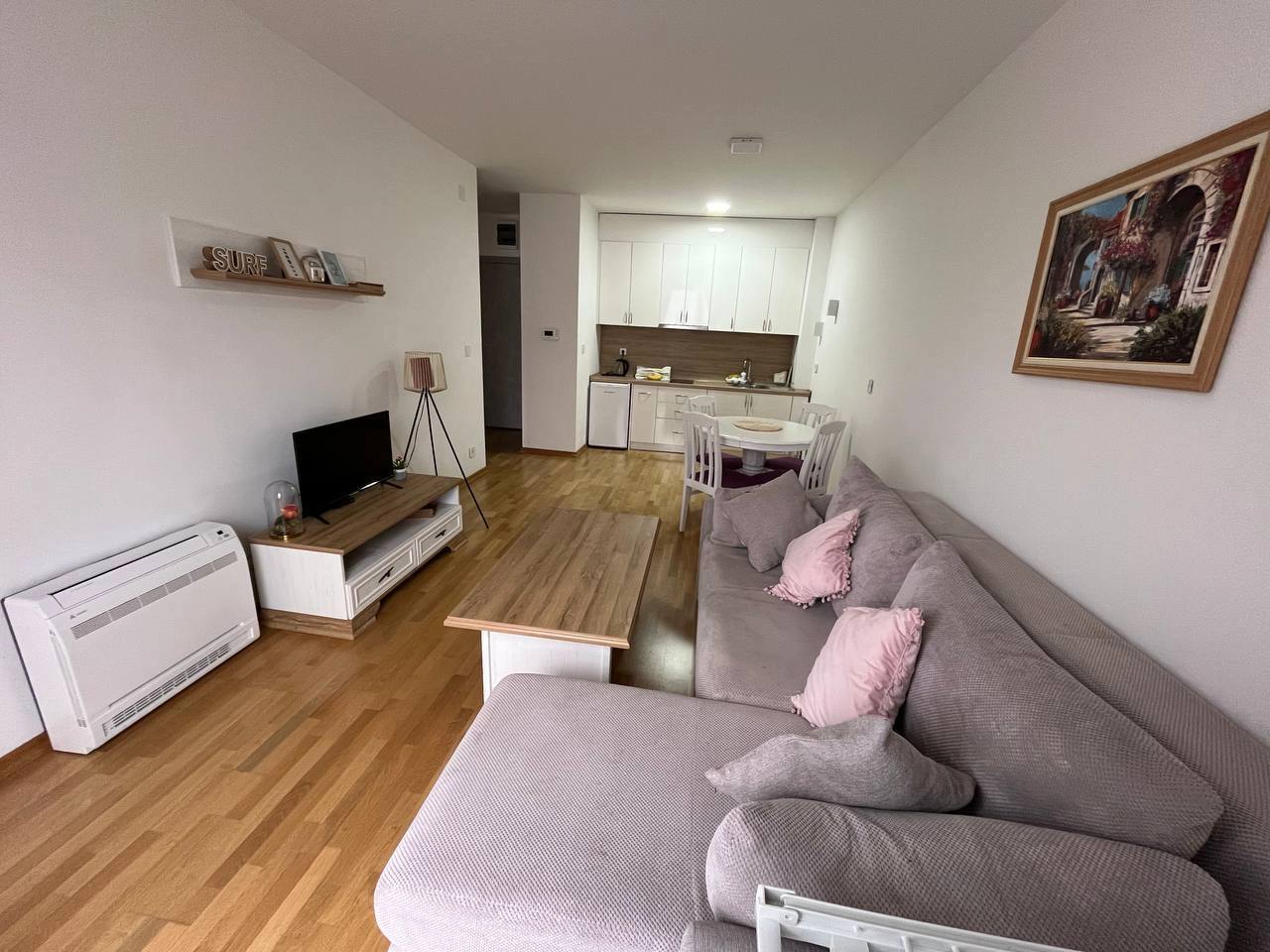Квартира с 1 спальней в Бечичи, 43 м²