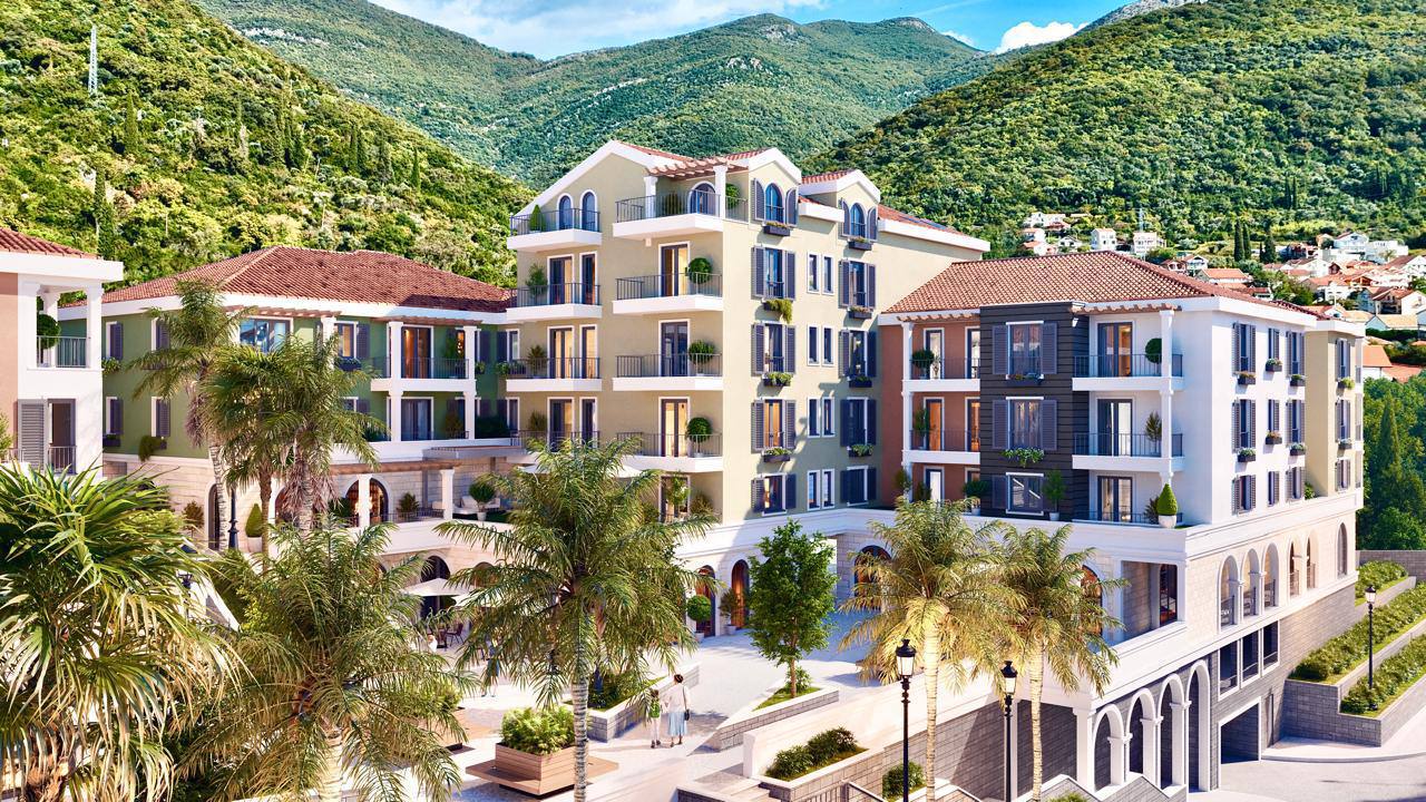 Квартиры в новом комплексе в Porto Montenegro 2