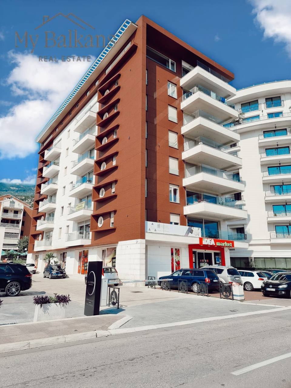 Квартира с 1 спальней в Будве, 64 м²