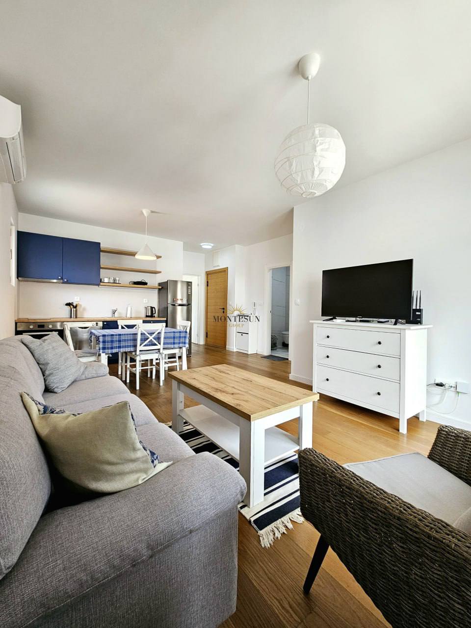 Квартира с 2 спальнями в Будве, 56 м²