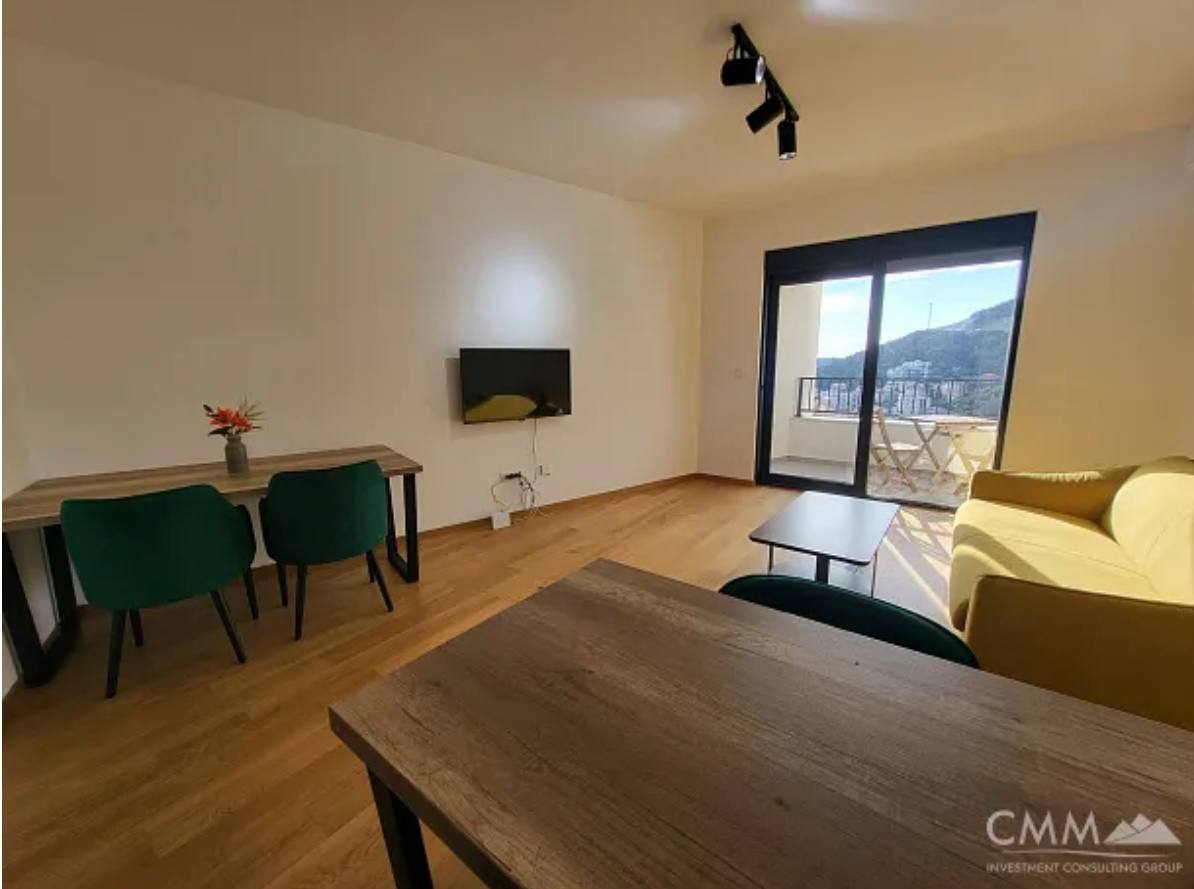 Квартира с 1 спальней в Бечичи, 48 м²