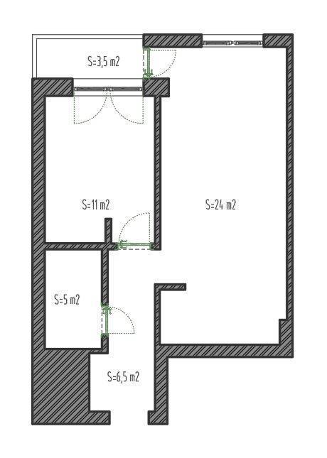 Квартира с 1 спальней в Будве, 50 м² thumbnail 27