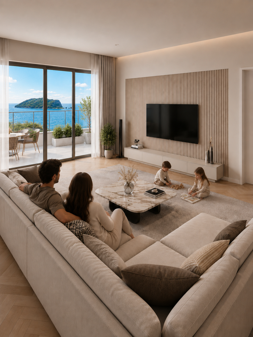 Квартира с 2 спальнями в Дубовице, 82.91 м²