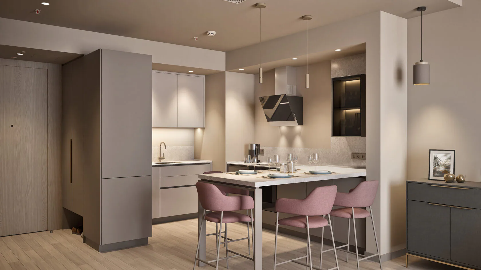 Квартира с 1 спальней в Бечичи, 56 м² 4