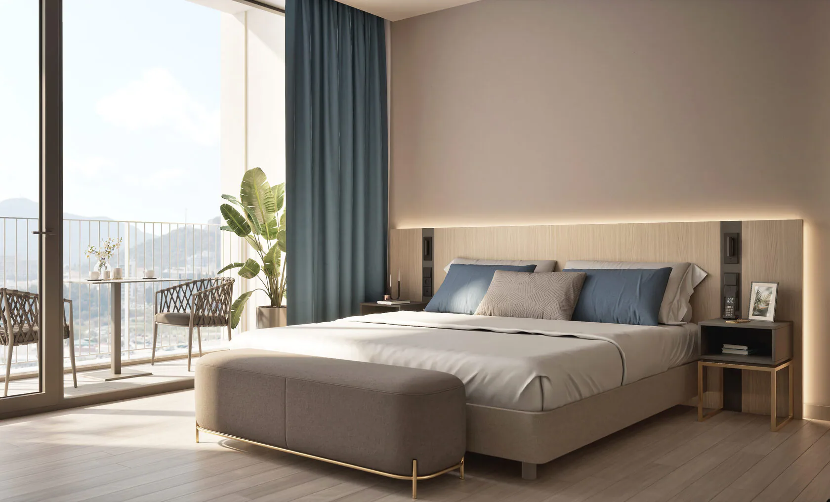 Квартира с 1 спальней в Бечичи, 56 м² 12
